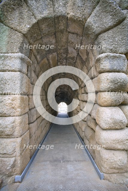 The Roman theatre in Merida, Spain, 2007 Artist: Samuel Magal