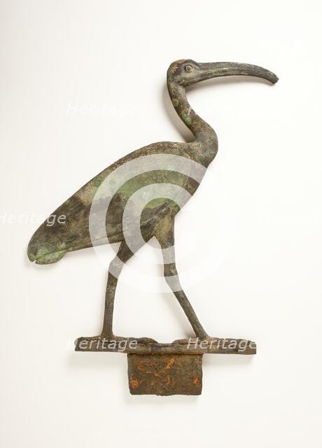 Ibis Processional Standard (image 2 of 2), 664-525 B.C.. Creator: Unknown.
