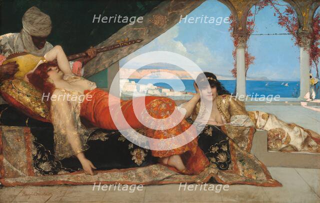 The Favorite of the Emir, c. 1879. Creator: Jean Joseph Benjamin Constant.