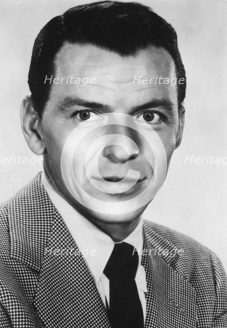 Frank Sinatra (1915-1998), American singer and actor, c1930s. Artist: Unknown