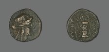 Coin Depicting the God Apollo, 2nd-1st century BCE. Creator: Unknown.