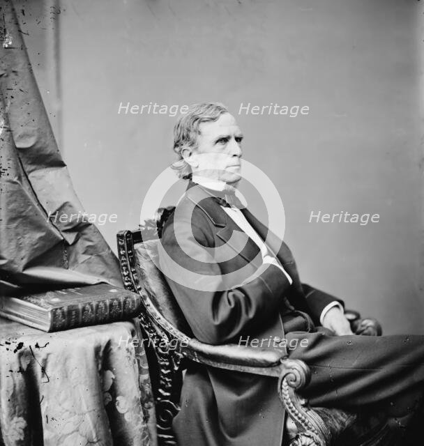 William Pitt Fessenden, between 1860 and 1875. Creator: Unknown.