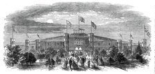 The Prince of Wales at Montreal - The Ball-Pavilion, 1860. Creator: Unknown.
