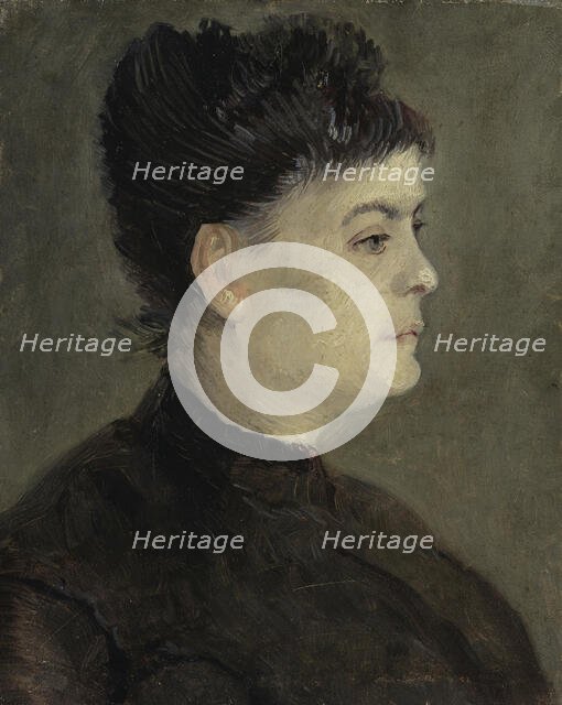 Portrait of Agostina Segatori, 1887. Creator: Gogh, Vincent, van (1853-1890).