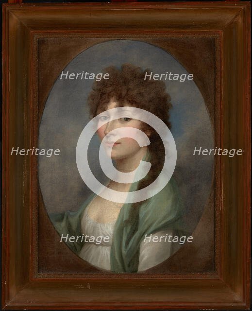 Portrait of Maria Grabowska, 1790-1798. Creator: Unknown.