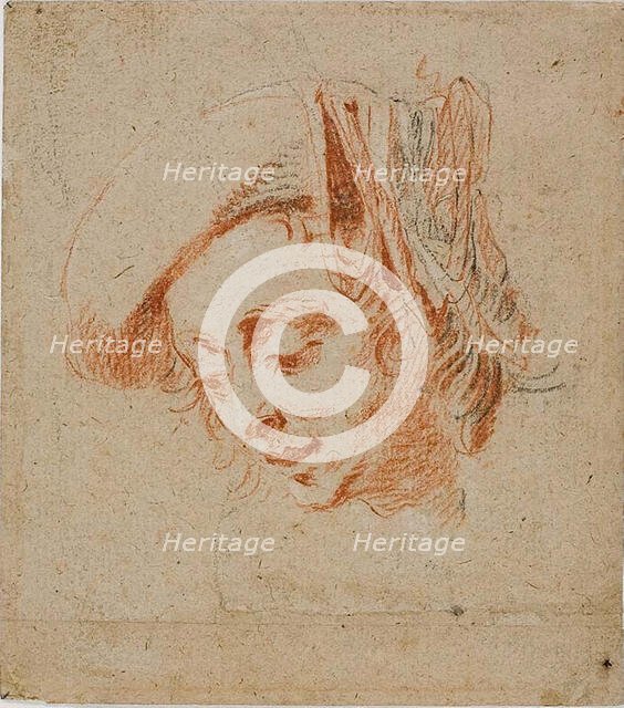 Head of a Man, n.d. Creator: Nicolas Lancret.