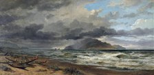 Cook Strait, New Zealand, c1884. Creator: Nicholas Chevalier.