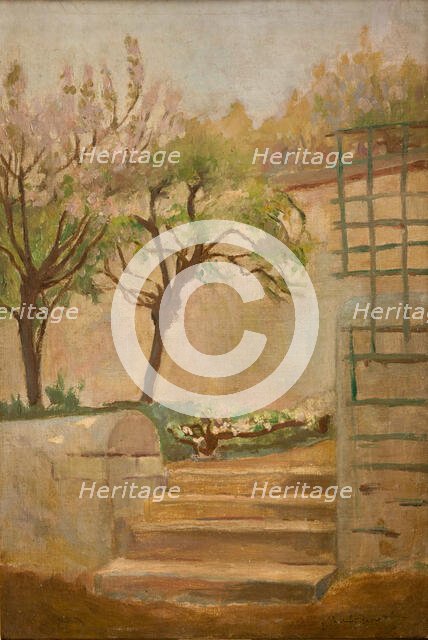 Landscape with Small Stairs, between 1908-1912. Creator: Jacek Malczewski.