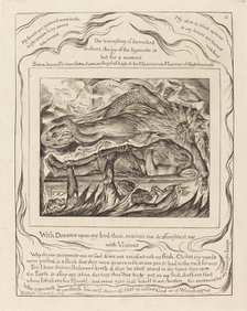 Job's Evil Dreams, 1825. Creator: William Blake.