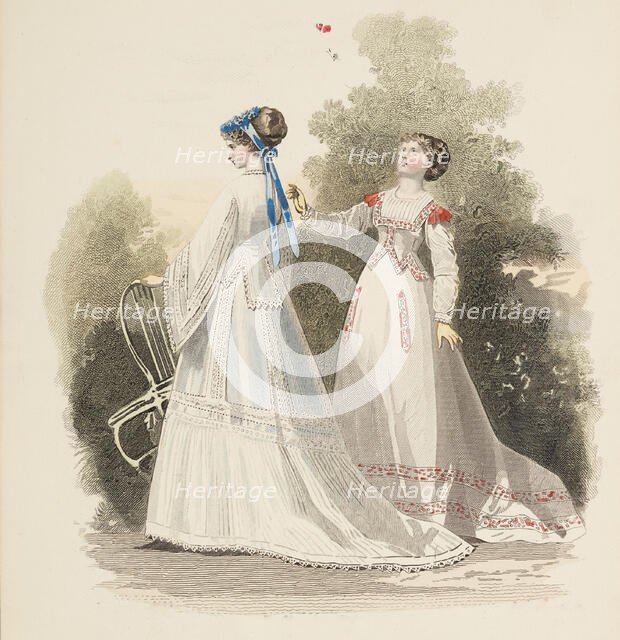 Bow-Bells, Paris Fashions, 1867. Creator: Unknown.