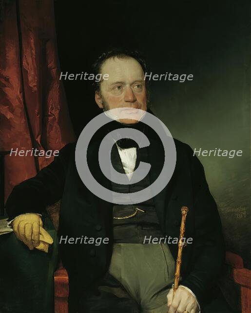 Count Breda (?), 1833. Creator: Friedrich von Amerling.