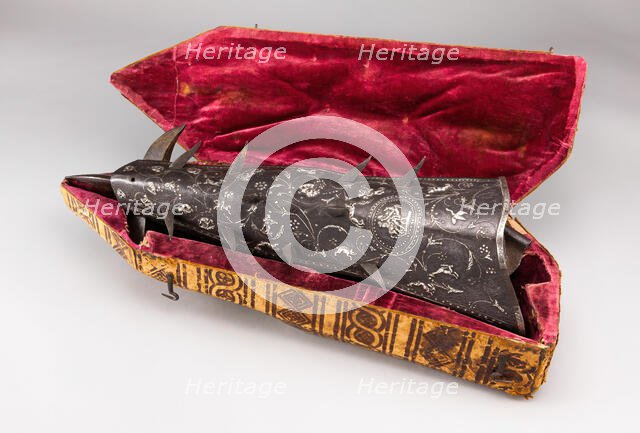 Clawed Arm Defense, Italy, mid-19th century in the early 17th centlury style. Creator: Antonio Cortelazzo.