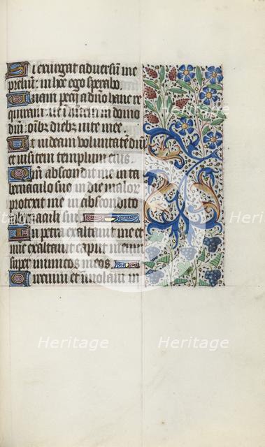 Book of Hours (Use of Rouen): fol. 121r, c. 1470. Creator: Master of the Geneva Latini (French, active Rouen, 1460-80).