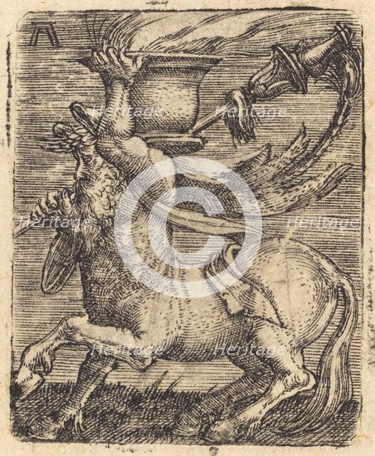 Centaur with a Vase, c. 1515/1525. Creator: Albrecht Altdorfer.