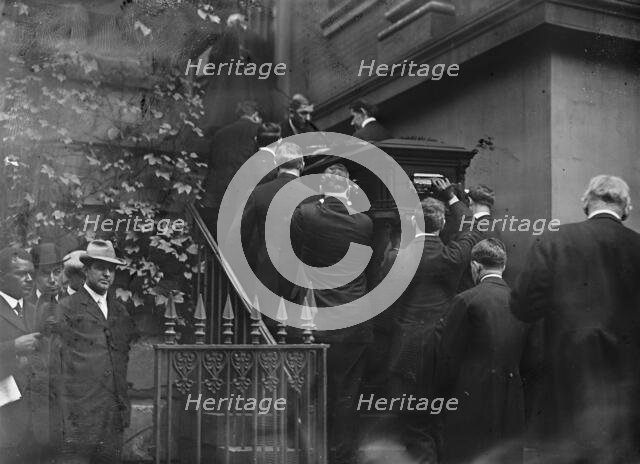 Harlan, John Marshall, Associate Justice, U.S. Supreme Court, 1877-1910 - Funeral..., 1911. Creator: Harris & Ewing.