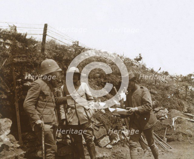 Front line towards Monastir, Serbia, c1916. Artist: Unknown.