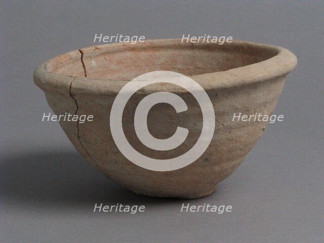 Bowl, Coptic, 4th-7th century. Creator: Unknown.