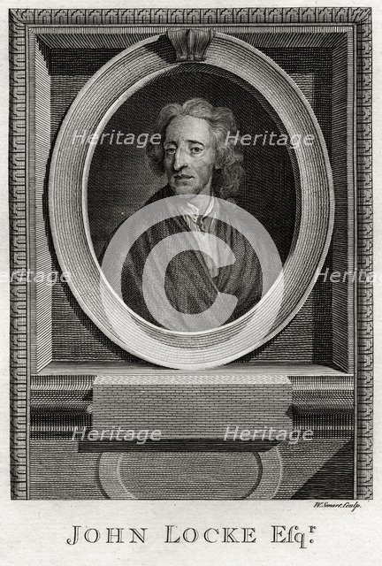 'John Locke', 1775. Artist: Smart, W