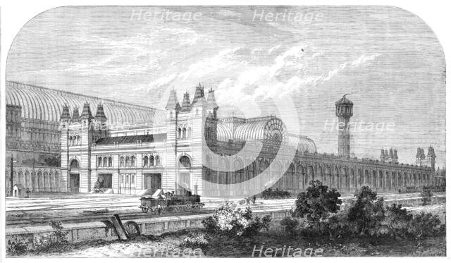The new High-Level Station at the Crystal Palace, 1865. Creator: T Sulman.