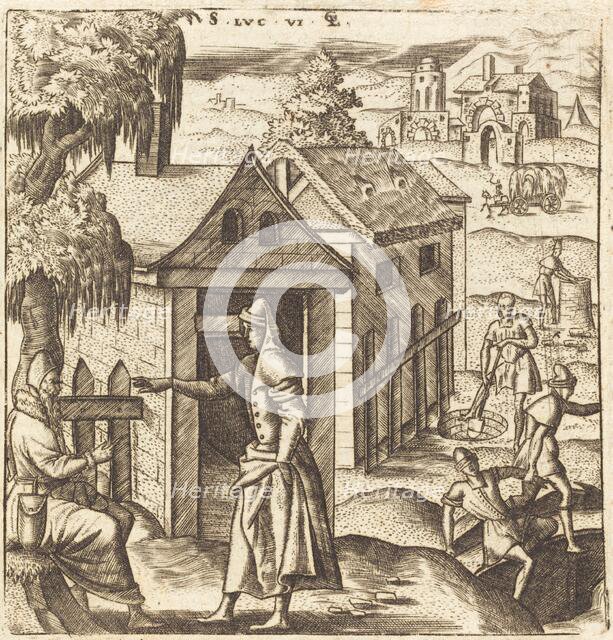 The Parable of the Blind Man, probably c. 1576/1580. Creator: Leonard Gaultier.