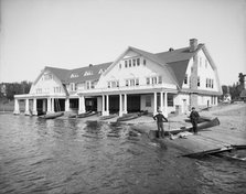 Lower St. Regis Lake, Paul Smith's Hotel, Adirondack Mts., N.Y., between 1900 and 1905. Creator: Unknown.