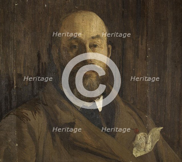 Portrait of Paul Albert Besnard (fragment), c1896. Creator: Edmond Francois Aman-Jean.