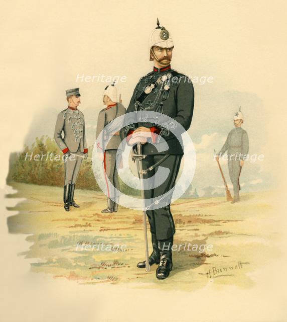 'The 2nd Queen's Own Rifles (Canada)', 1890. Creator: Godfrey Douglas Giles.