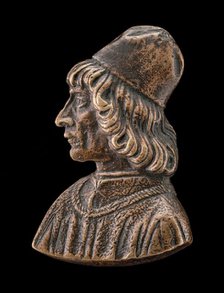 Agostino Bonfranceschi, c. 1437-1479, Lawyer and Diplomat for the Este Family, 1471/1477. Creator: Sperandio Savelli.