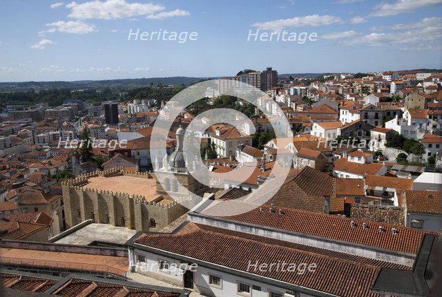 View of the city, Coimbra, Portugal, 2009.  Artist: Samuel Magal