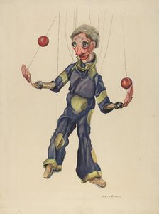 Jack, the Nimble Juggler, c. 1937. Creator: Ruth Abrams.