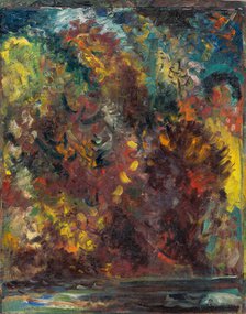 Autumn on a River Bank, 1940-1942. Creator: Arnold Peter Weisz-Kubincan.