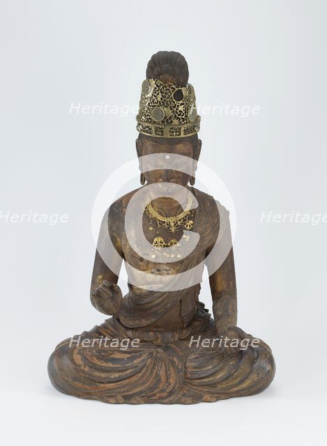 Bodhisattva, Kamakura period, early 13th century. Creator: Kaikei.