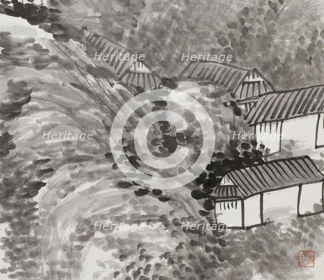 Countryside, 1926. Creator: Yao Hua.