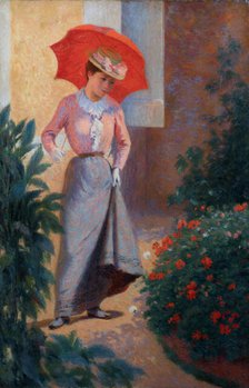 Geraniums, c1901. Creator: Zandomeneghi, Federico (1841-1917).