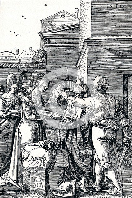 'The Beheading of St John the Baptist', 1510 (1906). Artist: Albrecht Durer.