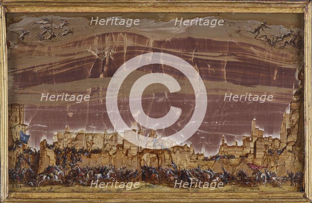 La presa di Gerusalemme, c. 1615-1620. Creator: Tempesta, Antonio (1555-1630).