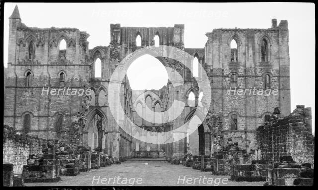Rievaulx Abbey, Rievaulx, Ryedale, North Yorkshire, 1940-1948. Creator: Ethel Booty.