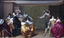 'A Musical Party', 17th century. Artist: Willem Cornelisz Duyster.