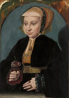 Portrait of a Woman, 1538. Creator: Bartholomaeus Bruyn the Elder.
