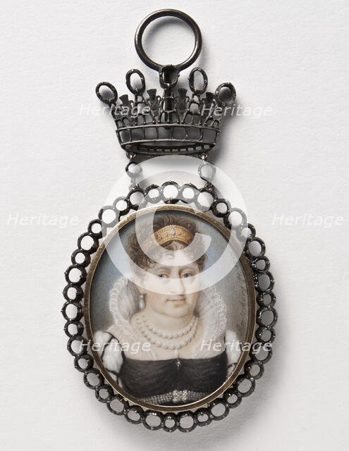 Princess Sofia Albertina (1753-1829), 1817. Creator: Eric Reuterborg.