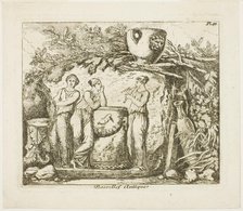 Antique Bas Relief, n.d. Creator: Hubert Robert.