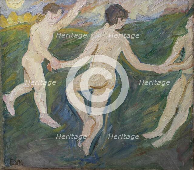 The Joy of Life, 1908-1915. Creator: Edvard Weie.