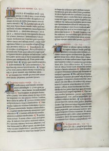 Folio Nineteen from Burchard of Sion's De locis ac mirabilibus mundi, or an Illuminated..., c. 1460. Creator: Burchard of Mount Sion.