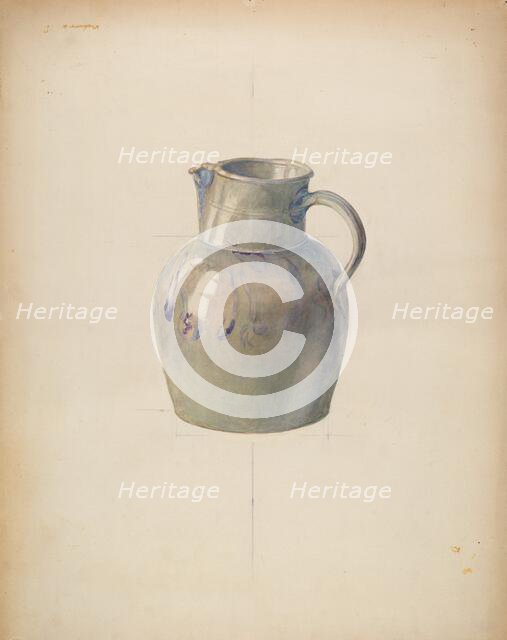Jug, c. 1942. Creator: Samuel Philpot.