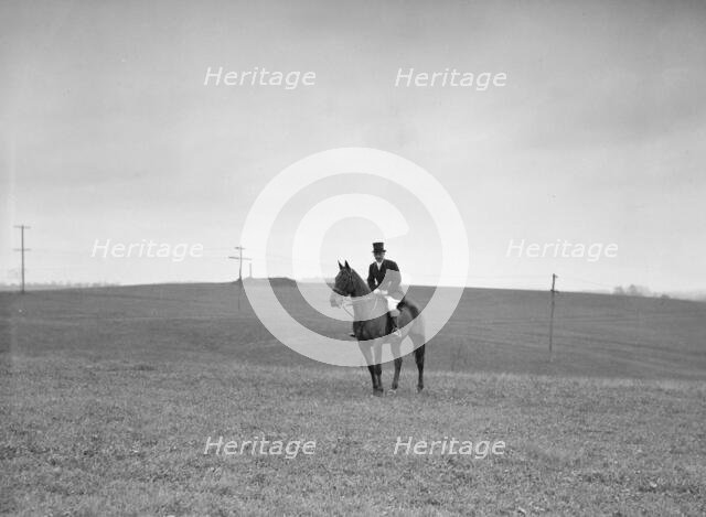 Cutting hunt, 1933 Nov. Creator: Arnold Genthe.