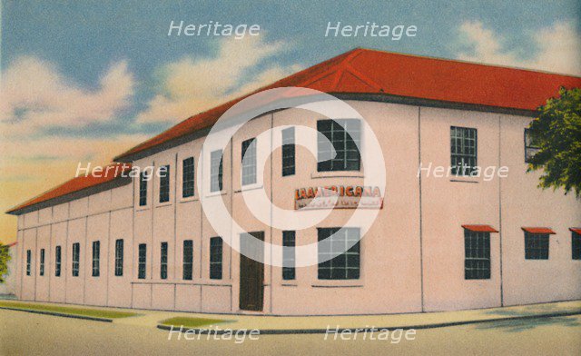 La Americana Vegetable Oils and Fats Factory', c1940s. Artist: Unknown.