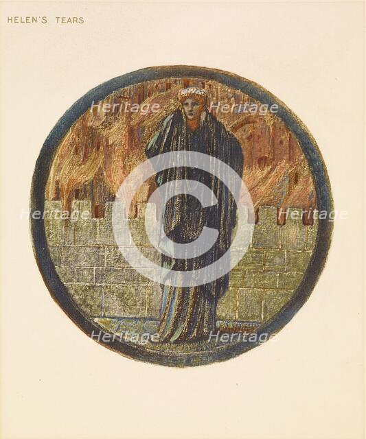 The Flower Book - Helen's Tears, 1905. Creator: Sir Edward Coley Burne-Jones.