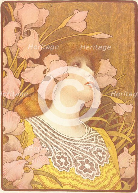 Sarah Bernhardt as La Princesse Lointaine, 1901. Creator: Berthon, Paul (1872-1909).