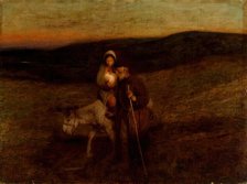 The Flight, c1909. Creator: Edward Stott.