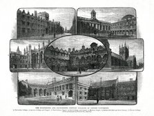 The colleges of the University of Oxford, 1895. Artist: Unknown